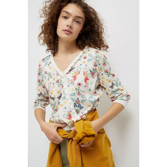 Anthropologie Tops - New Anthropologie Sofiya Surplice Top size Medium